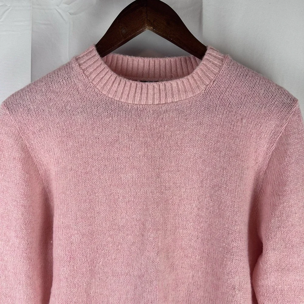 Robert‎ Bruce Sweater Women Medium Pink Made In USA Vintage Pullover